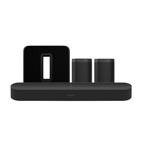 Sonos Beam Pack Home Cinéma 5.1-Noir
