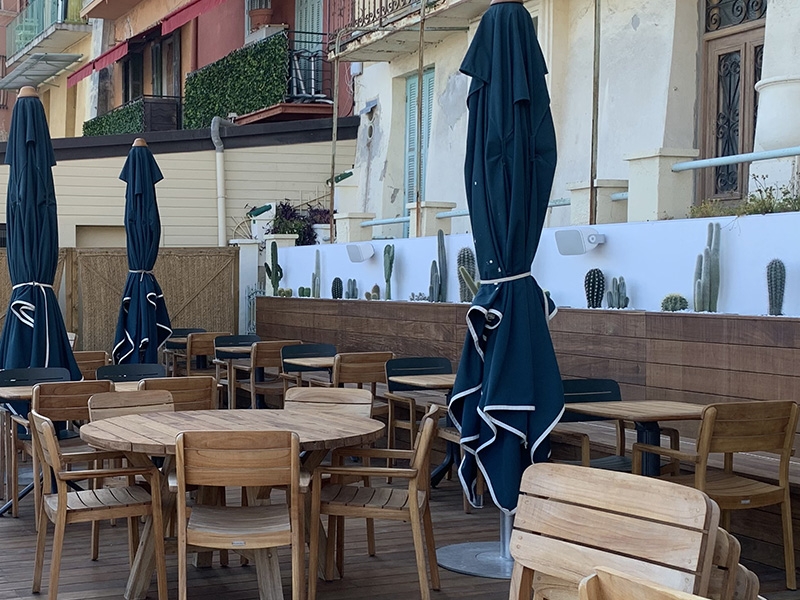 Sonorisation du Restaurant Le Dry à Villefranche coudert.tv